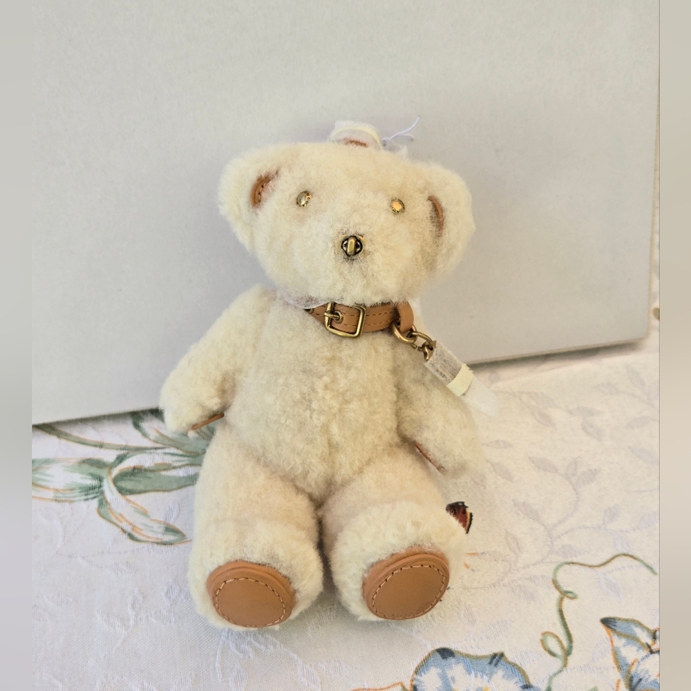 COACH Shearling Teddy Bear Bag Charm / Keychain – NWT